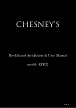 Chesney's EFB22 Installation & User Manual preview