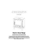 Chesney's FIRESIDE User And Installation Instructions Manual preview