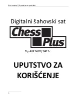 Предварительный просмотр 16 страницы CHESS-PLUS AM1401 User Manual