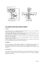 Предварительный просмотр 8 страницы CHESTER 626 Mill Operation Manual