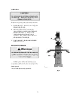 Предварительный просмотр 8 страницы CHESTER 836 TURRET MILL Operation Manual