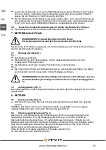 Предварительный просмотр 34 страницы CHESTER GT40001 Manual