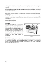 Предварительный просмотр 11 страницы CHESTER Voyager Lathe Operation Manual