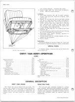 Preview for 82 page of Chevrolet 10 Series 1967 Service Manual