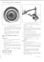 Предварительный просмотр 263 страницы Chevrolet 10 series 1973 Overhaul Manual