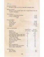 Предварительный просмотр 32 страницы Chevrolet 1949 Automobile Owner'S Manual