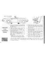 Предварительный просмотр 35 страницы Chevrolet 1964 Corvette Sting Ray Convertible Owner'S Manual