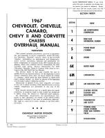 Предварительный просмотр 2 страницы Chevrolet 1967 CAMARO Overhaul Manual