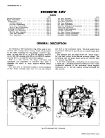 Предварительный просмотр 106 страницы Chevrolet 1967 CAMARO Overhaul Manual