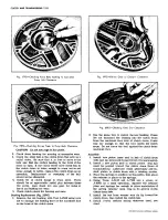 Предварительный просмотр 210 страницы Chevrolet 1967 CAMARO Overhaul Manual