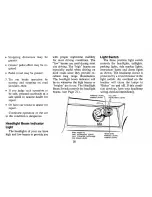 Предварительный просмотр 28 страницы Chevrolet 1973 Camaro Owner'S Manual