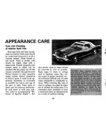 Preview for 48 page of Chevrolet 1973 Monte Carlo Owner'S Manual