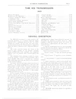 Preview for 713 page of Chevrolet 1977 light duty truck Service Manual