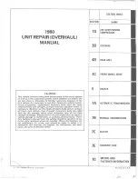 Предварительный просмотр 5 страницы Chevrolet 1977 Monte Carlo Repair Manual