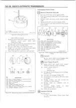 Предварительный просмотр 746 страницы Chevrolet 1979 Light Duty Truck Repair Manual