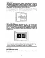 Preview for 8 page of Chevrolet 1984 Cavalier Owner'S Manual