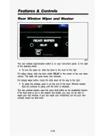 Preview for 117 page of Chevrolet 1993 Blazer Owner'S Manual