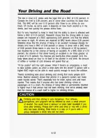 Предварительный просмотр 179 страницы Chevrolet 1993 Blazer Owner'S Manual