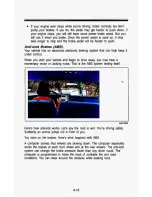 Предварительный просмотр 182 страницы Chevrolet 1993 Blazer Owner'S Manual