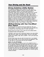 Preview for 191 page of Chevrolet 1993 Blazer Owner'S Manual