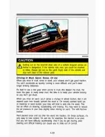 Preview for 200 page of Chevrolet 1993 Blazer Owner'S Manual