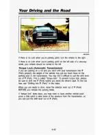 Preview for 219 page of Chevrolet 1993 Blazer Owner'S Manual