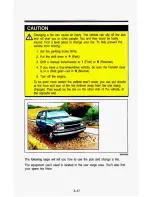 Preview for 248 page of Chevrolet 1993 Blazer Owner'S Manual