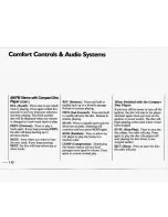 Предварительный просмотр 114 страницы Chevrolet 1993 Lumina Owner'S Manual