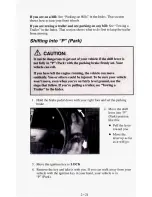 Предварительный просмотр 81 страницы Chevrolet 1994 Astro Cargo Owner'S Manual