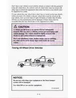 Предварительный просмотр 192 страницы Chevrolet 1994 Astro Cargo Owner'S Manual