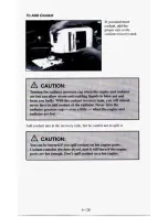 Preview for 246 page of Chevrolet 1994 Astro Cargo Owner'S Manual