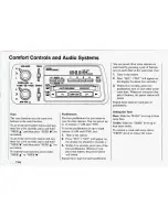 Preview for 116 page of Chevrolet 1994 Camaro Owner'S Manual