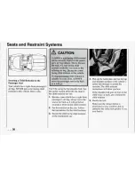 Preview for 32 page of Chevrolet 1994 Corvette Owner'S Manual