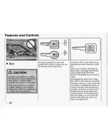 Предварительный просмотр 38 страницы Chevrolet 1994 Corvette Owner'S Manual