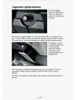 Preview for 98 page of Chevrolet 1994 S-10 Pickup Owner'S Manual