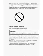 Preview for 9 page of Chevrolet 1995 Astro Cargo Owner'S Manual