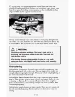 Preview for 152 page of Chevrolet 1995 Astro Cargo Owner'S Manual