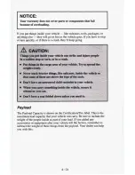 Preview for 162 page of Chevrolet 1995 Astro Cargo Owner'S Manual