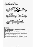 Preview for 182 page of Chevrolet 1995 Astro Cargo Owner'S Manual