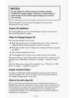 Preview for 220 page of Chevrolet 1995 Astro Cargo Owner'S Manual