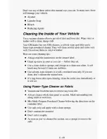 Preview for 257 page of Chevrolet 1995 Astro Cargo Owner'S Manual