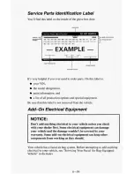 Preview for 267 page of Chevrolet 1995 Astro Cargo Owner'S Manual