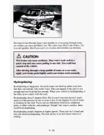 Предварительный просмотр 180 страницы Chevrolet 1995 Blazer Owner'S Manual