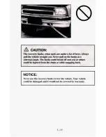 Предварительный просмотр 239 страницы Chevrolet 1995 Blazer Owner'S Manual