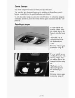 Предварительный просмотр 109 страницы Chevrolet 1995 C/K Pickup Owner'S Manual