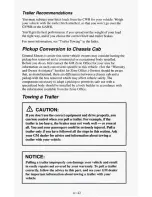 Preview for 212 page of Chevrolet 1995 C/K Pickup Owner'S Manual