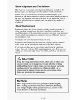 Preview for 327 page of Chevrolet 1995 C/K Pickup Owner'S Manual