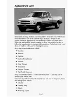 Preview for 329 page of Chevrolet 1995 C/K Pickup Owner'S Manual