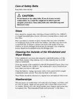 Preview for 333 page of Chevrolet 1995 C/K Pickup Owner'S Manual