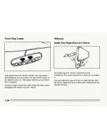 Предварительный просмотр 102 страницы Chevrolet 1995 Camaro Owner'S Manual